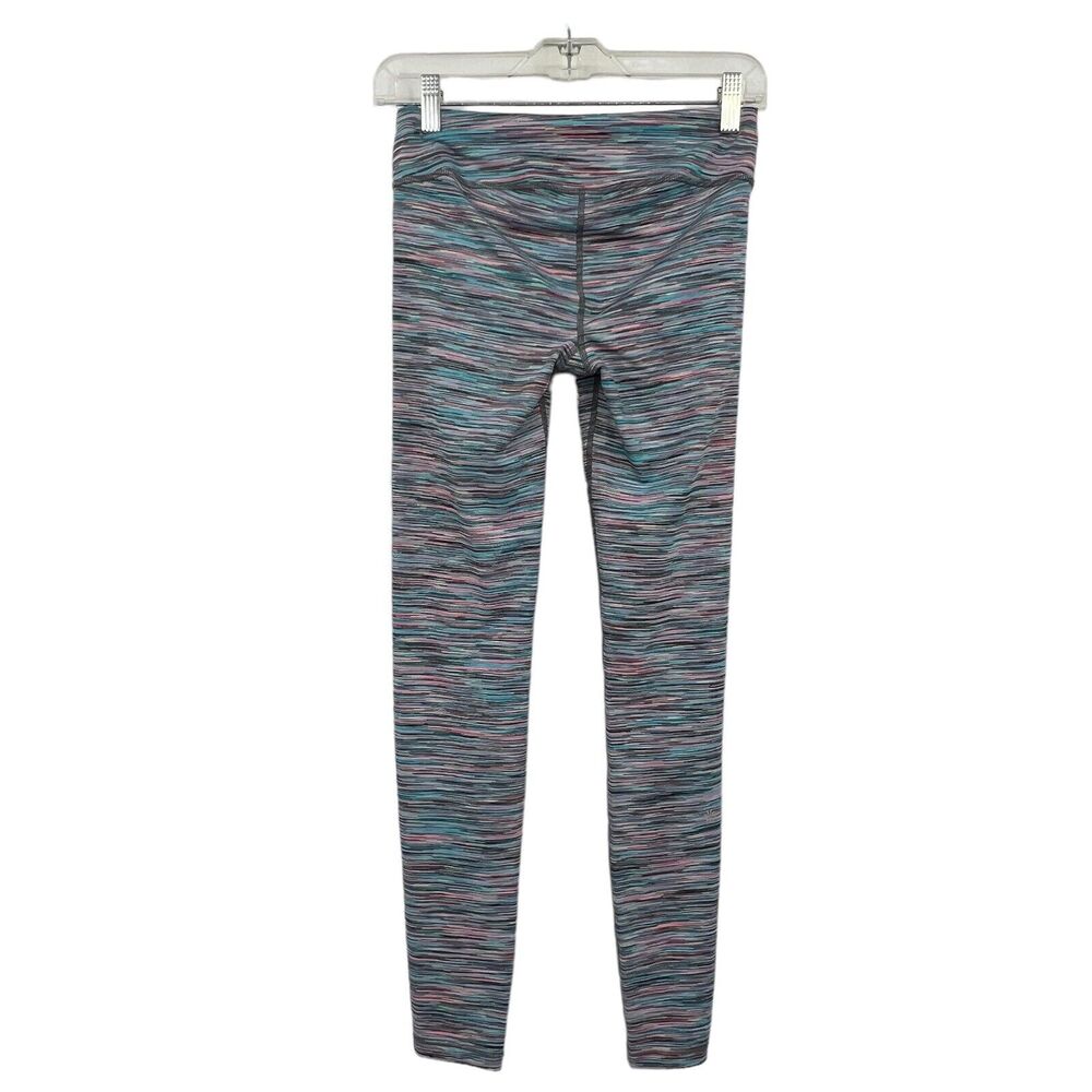 Athleta Girls Multi-Color Space Dye Capri Leggings Size 14‎
